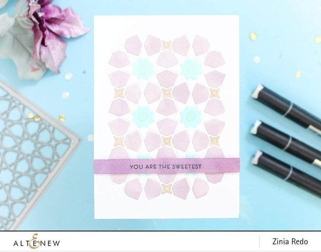 Part A-Glitz Art Craft Co.,LTD Dies Moroccan Mosaic Cover Die