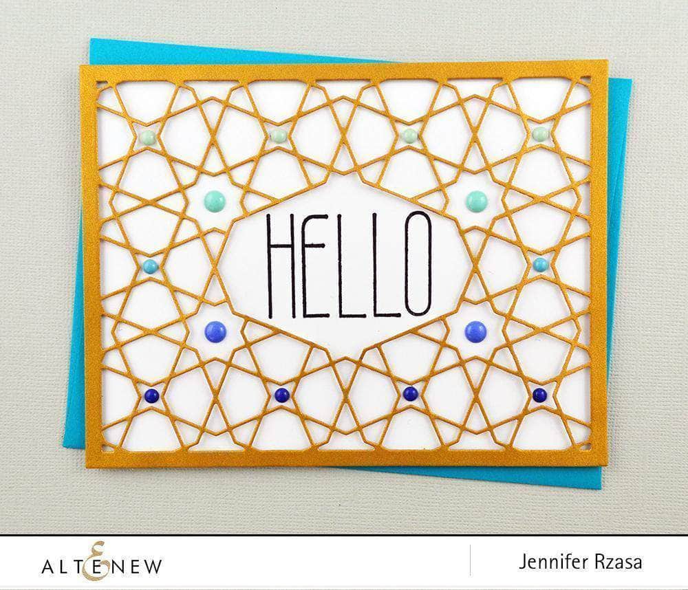 Part A-Glitz Art Craft Co.,LTD Dies Moroccan Mosaic Cover Die