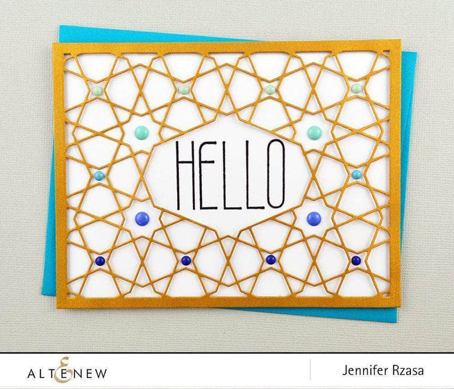 Part A-Glitz Art Craft Co.,LTD Dies Moroccan Mosaic Cover Die