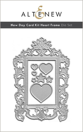 Part A-Glitz Art Craft Co.,LTD Dies New Day Card Kit Heart Frame Die Set