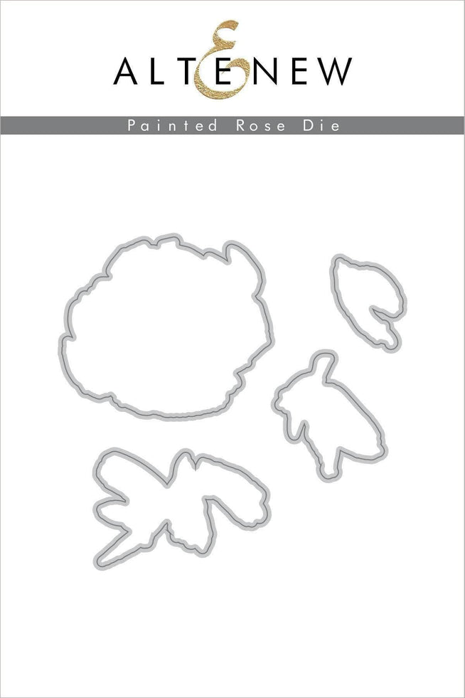 Part A-Glitz Art Craft Co.,LTD Dies Z - Painted Rose Die Set