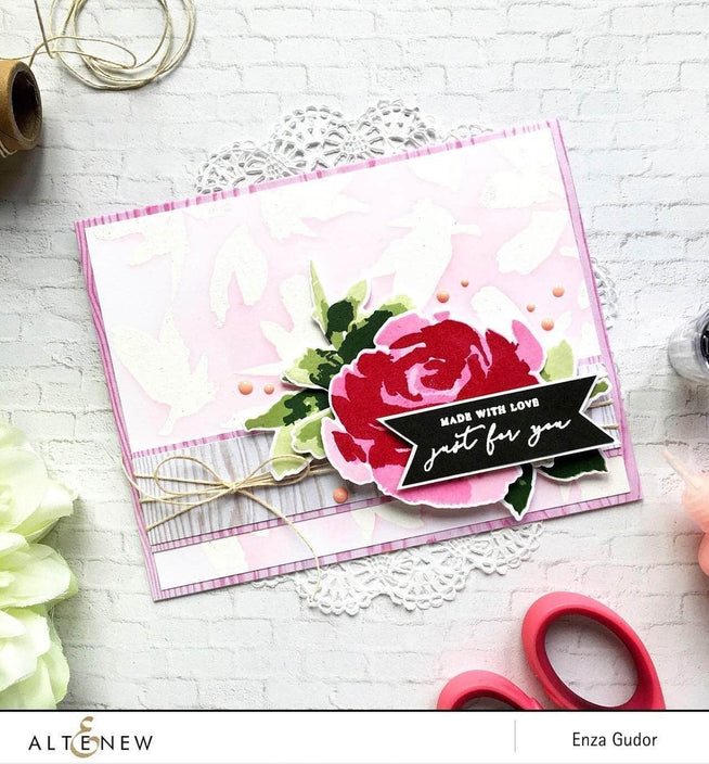 Z - Painted Rose Die Set