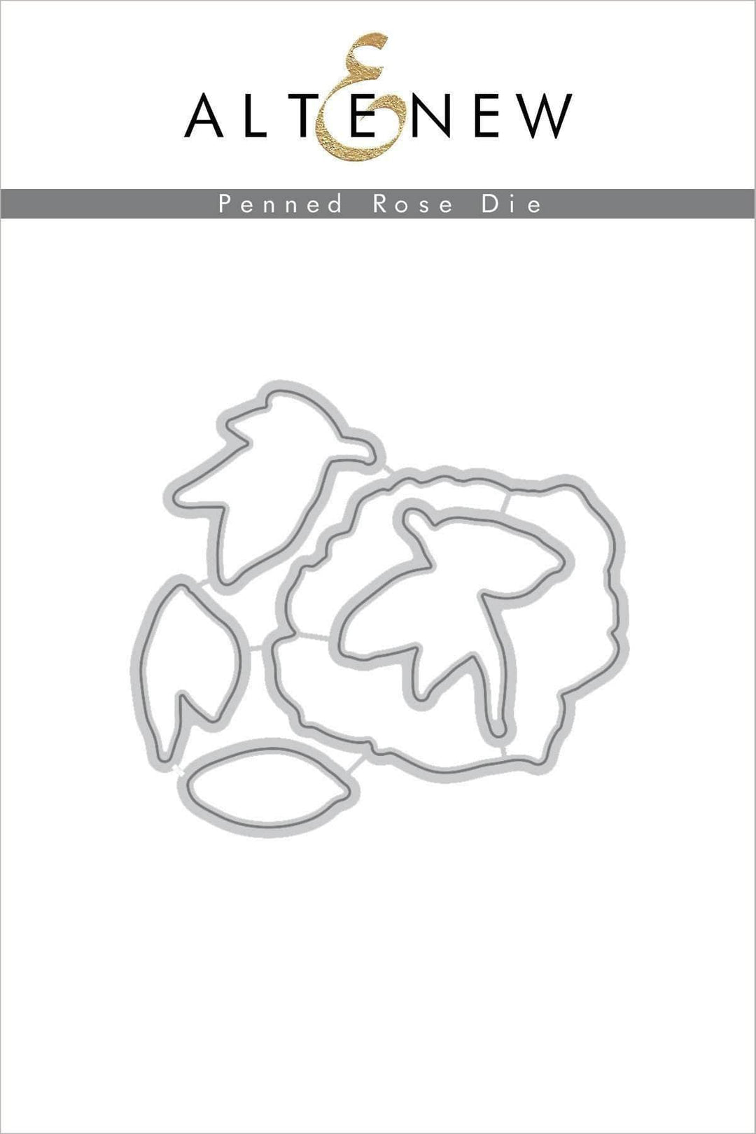Part A-Glitz Art Craft Co.,LTD Dies Penned Rose Die Set