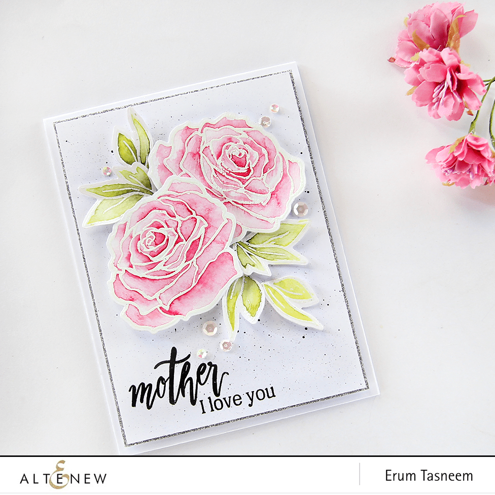 Part A-Glitz Art Craft Co.,LTD Dies Penned Rose Die Set