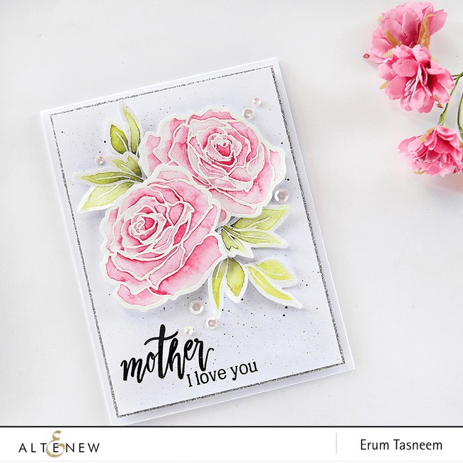 Part A-Glitz Art Craft Co.,LTD Dies Penned Rose Die Set