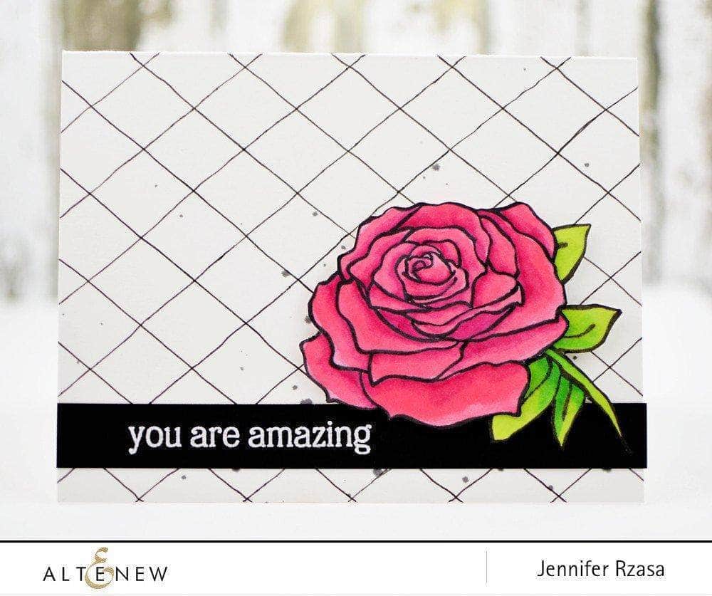 Part A-Glitz Art Craft Co.,LTD Dies Penned Rose Die Set