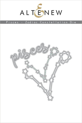 Part A-Glitz Art Craft Co.,LTD Dies Pisces - Zodiac Constellation Die Set