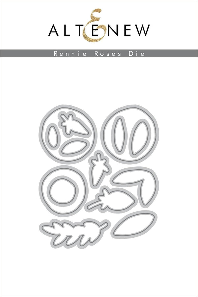 Part A-Glitz Art Craft Co.,LTD Dies Rennie Roses Die Set