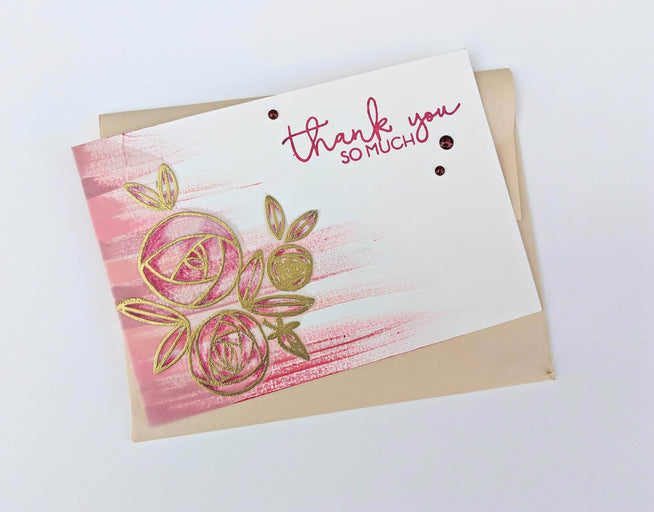 Part A-Glitz Art Craft Co.,LTD Dies Rennie Roses Die Set