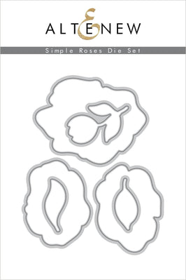 Part A-Glitz Art Craft Co.,LTD Dies Simple Roses Die Set