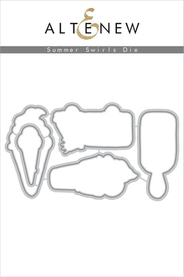 Part A-Glitz Art Craft Co.,LTD Dies Summer Swirls Die Set