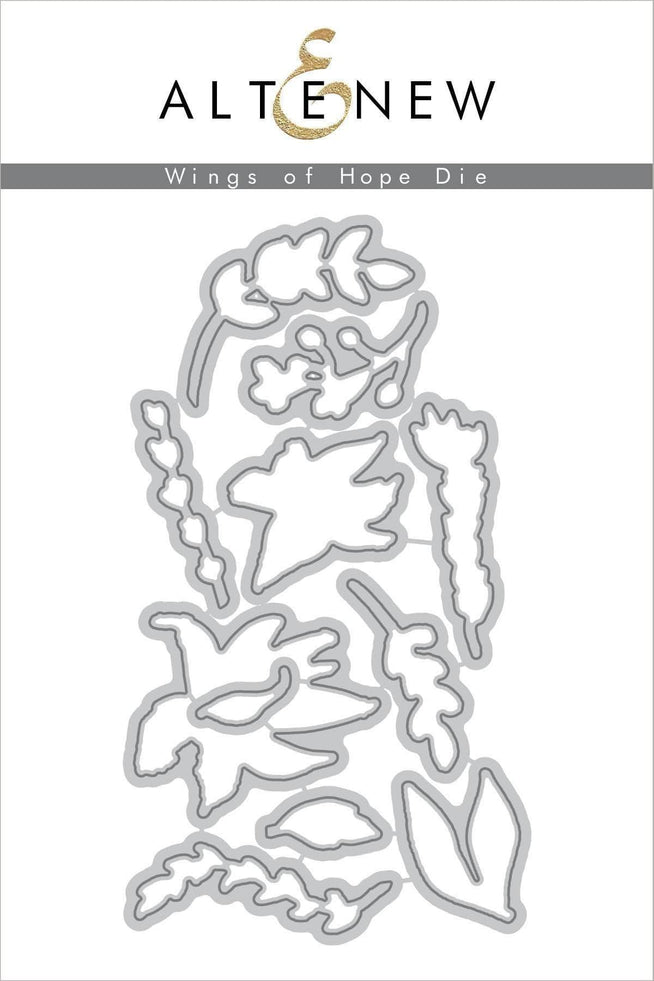 Part A-Glitz Art Craft Co.,LTD Dies Wings of Hope Die Set