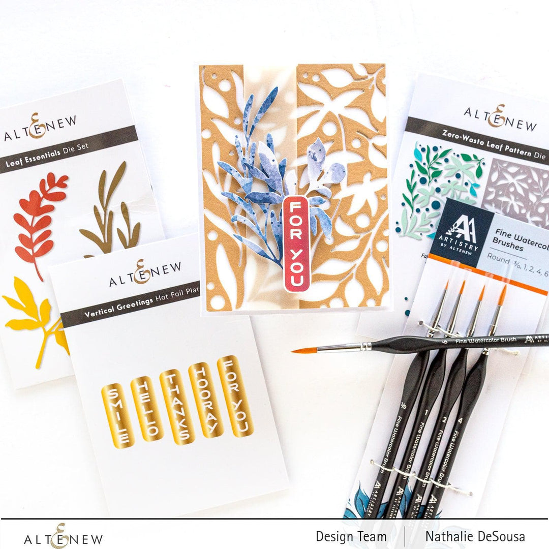 Part A-Glitz Art Craft Co.,LTD Dies Zero-Waste Leaf Pattern Die