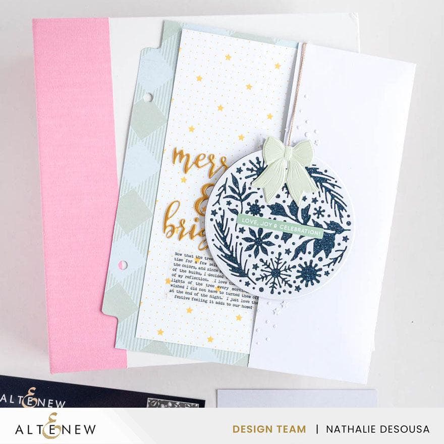 Zero-Waste: Ornamental Winter Pattern Die