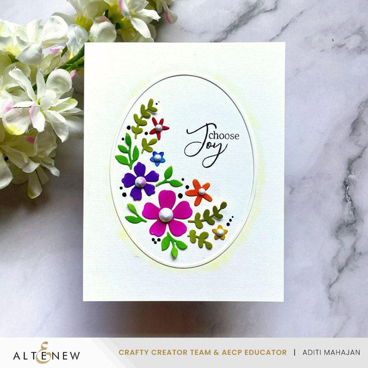 Zero-Waste: Oval Serenity Die Set