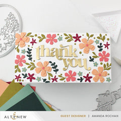 Zero-Waste: Oval Serenity Die Set
