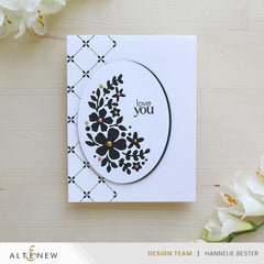 Zero-Waste: Oval Serenity Die Set