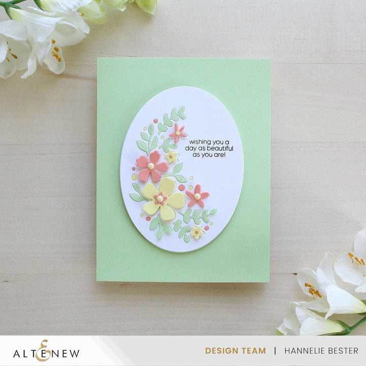 Zero-Waste: Oval Serenity Die Set