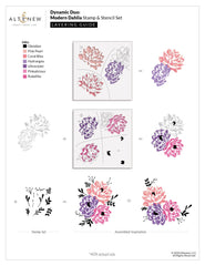 Dynamic Duo: Modern Dahlia & Add-on Die Bundle