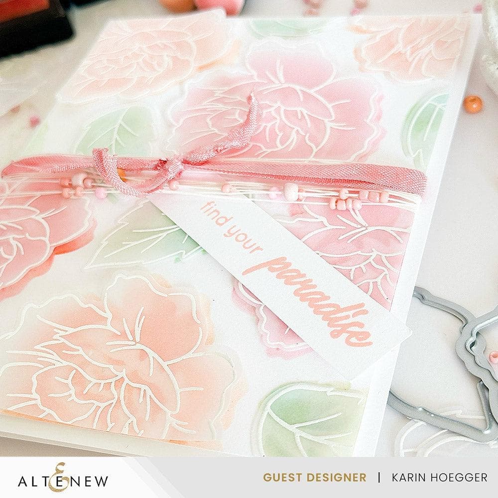 Altenew Dynamic Duo Bundle Dynamic Duo: Paradise Flowers & Add-on Die Bundle