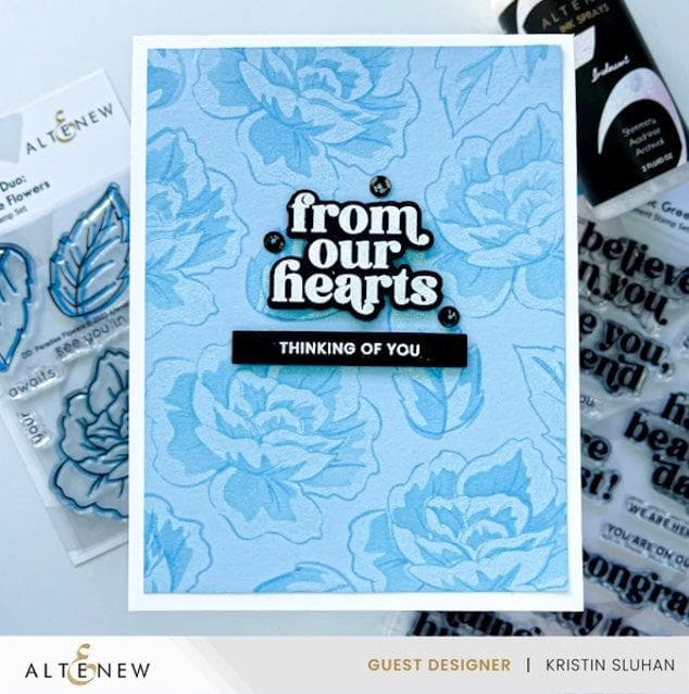 Altenew Dynamic Duo Bundle Dynamic Duo: Paradise Flowers & Add-on Die Bundle