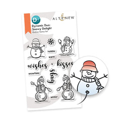 Altenew Dynamic Duo Bundle Dynamic Duo: Snowy Delight & Add-on Die Bundle