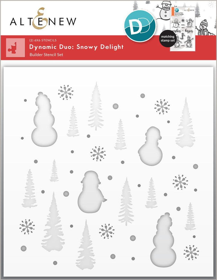 Altenew Dynamic Duo Bundle Dynamic Duo: Snowy Delight & Add-on Die Bundle