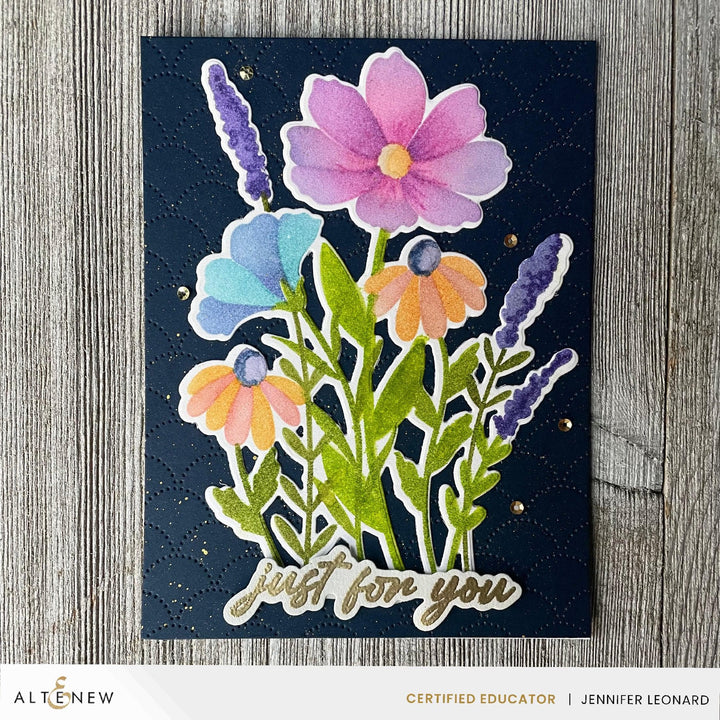 Altenew Dynamic Duo Bundle Dynamic Duo: Wildflower Bouquet & Add-on Die Bundle