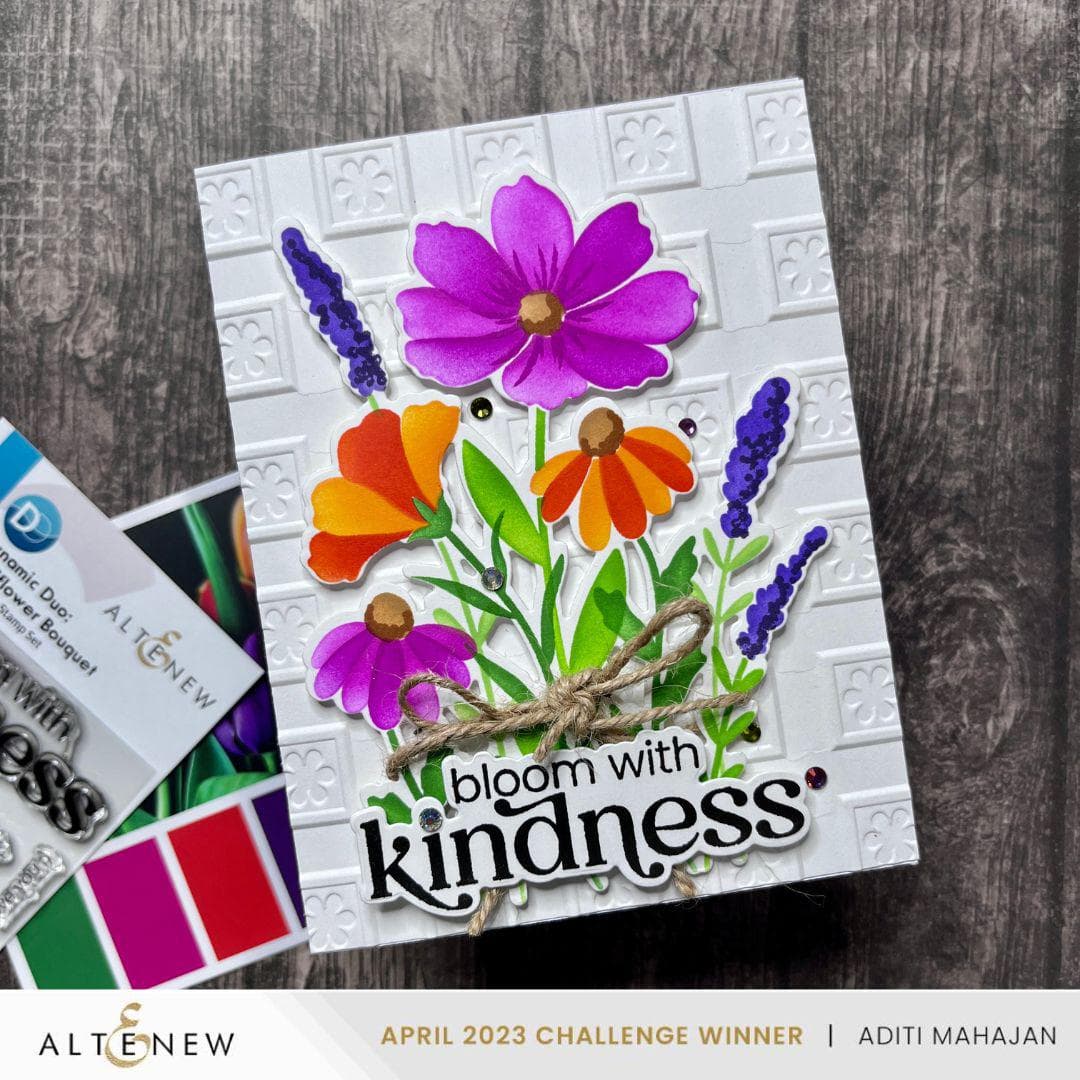 Altenew Dynamic Duo Bundle Dynamic Duo: Wildflower Bouquet & Add-on Die Bundle