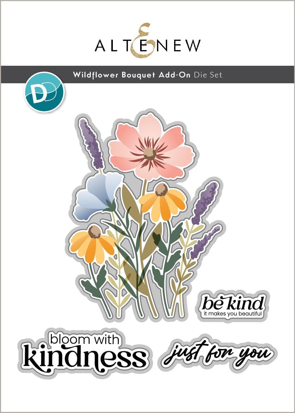 Altenew Dynamic Duo Bundle Dynamic Duo: Wildflower Bouquet & Add-on Die Bundle