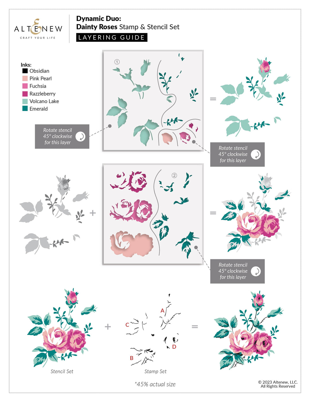 Dynamic Duo: Dainty Roses