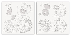 Dynamic Duo: Crescent Flowers