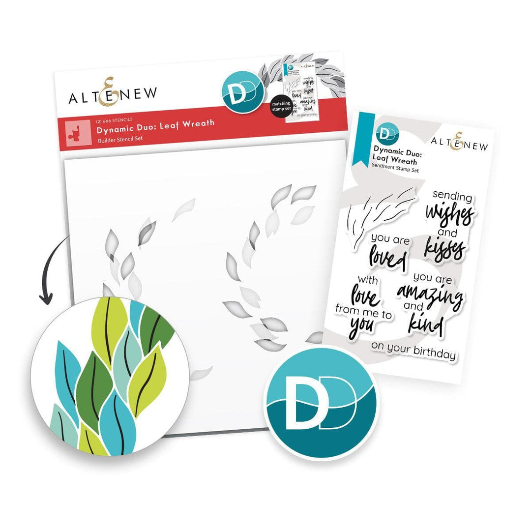 Altenew Dynamic Duo Dynamic Duo: Leaf Wreath