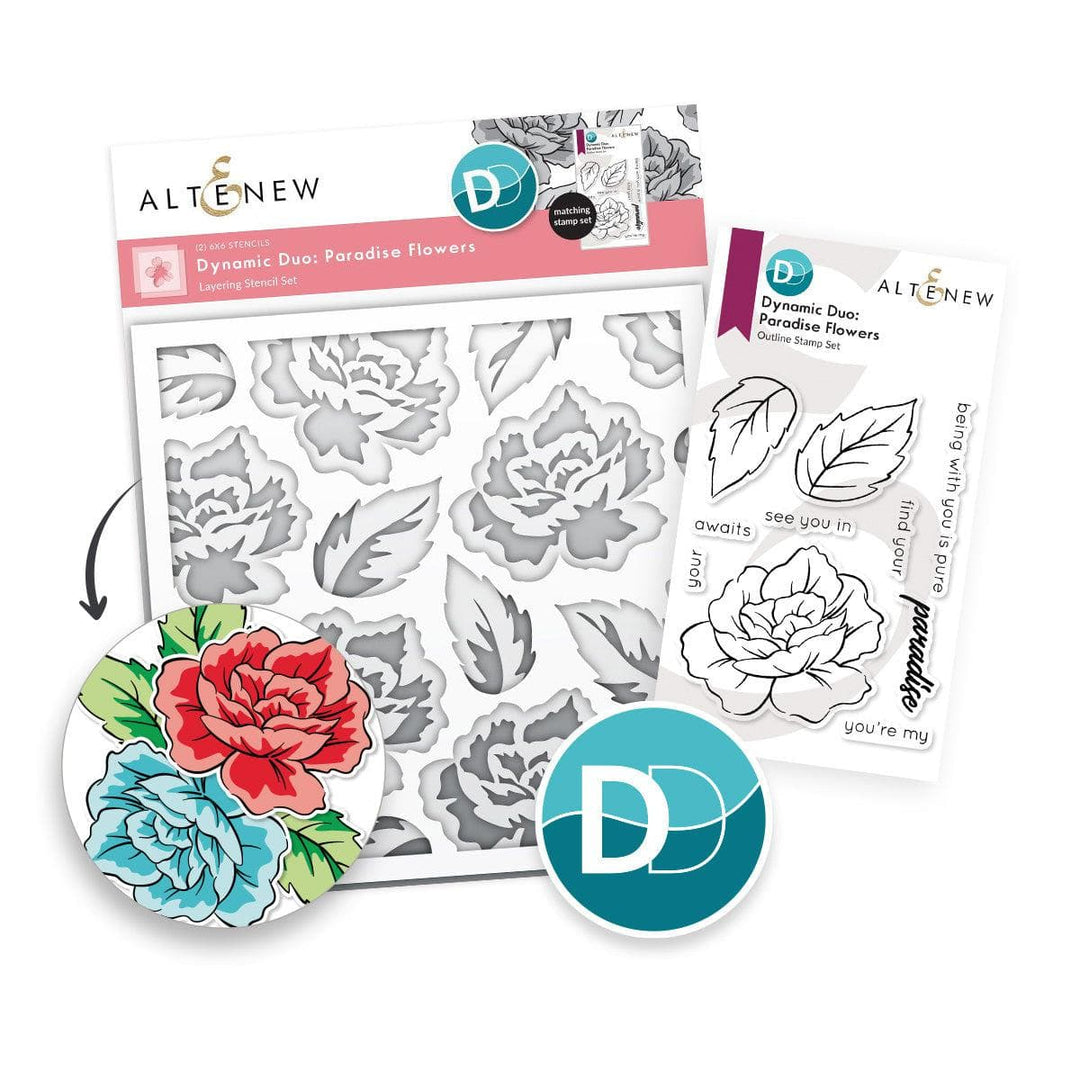 Altenew Dynamic Duo Dynamic Duo: Paradise Flowers