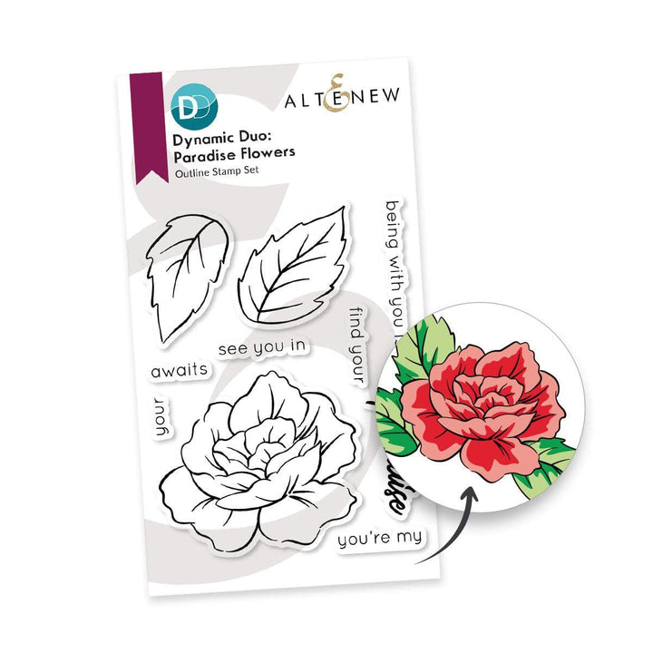 Altenew Dynamic Duo Dynamic Duo: Paradise Flowers