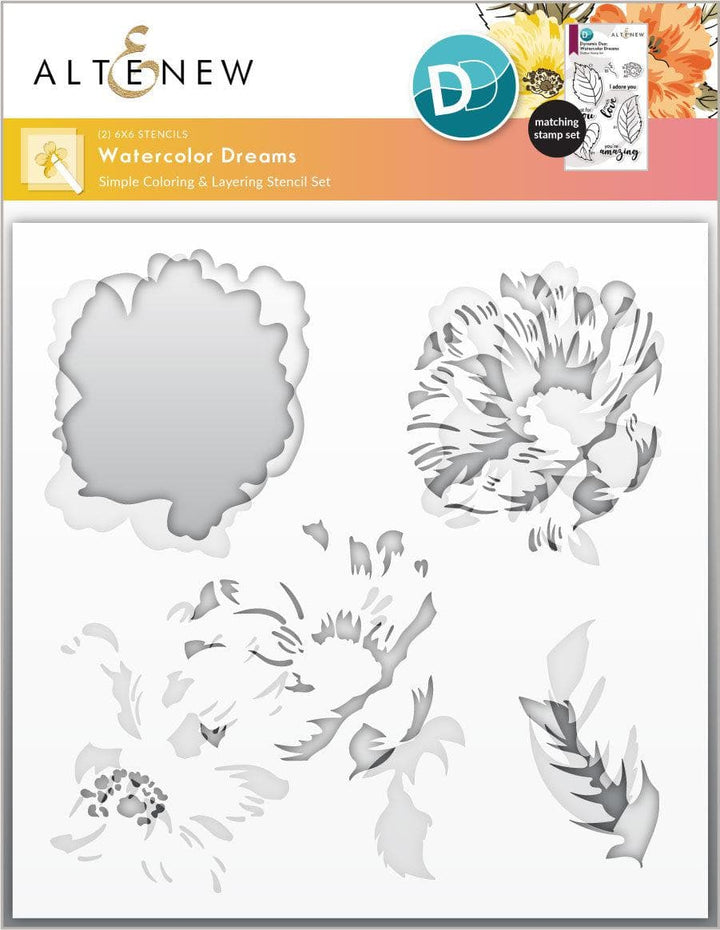 Dynamic Duo: Watercolor Dreams