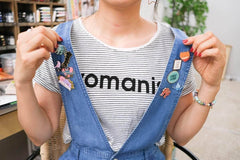 PinSource Embellishments Crafty Friends Enamel Pin Set