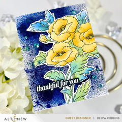 Deep Sea Sapphire Gem Sparkles