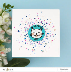 XF Tape Embellishments Friendly Cats Stickers