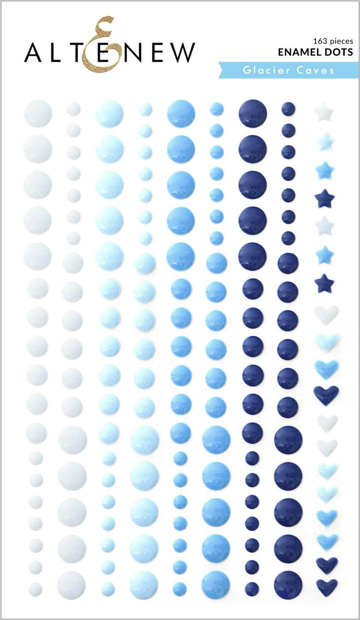 Chinesecrafts Embellishments Glacier Caves Enamel Dots
