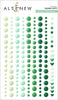 Chinesecrafts Embellishments Green Meadows Enamel Dots