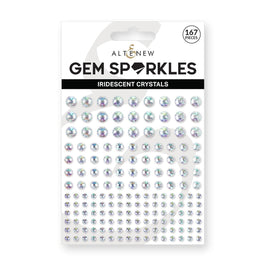 Iridescent Crystals Gem Sparkles