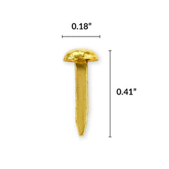 Mini Gold Brads