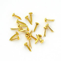 Mini Gold Brads