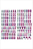 Altenew Embellishments Our Family 6 X 12 Chipboard Alphabet Stickers