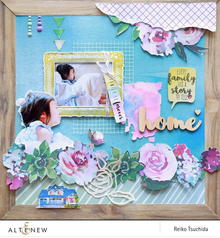 Altenew Embellishments Our Family Cardstock Die Cuts