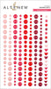Chinesecrafts Embellishments Red Cosmos Enamel Dots