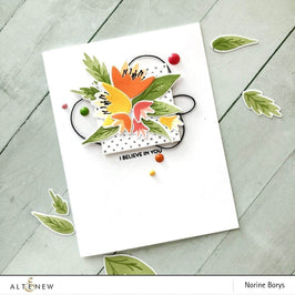 Chinesecrafts Embellishments Red Cosmos Enamel Dots