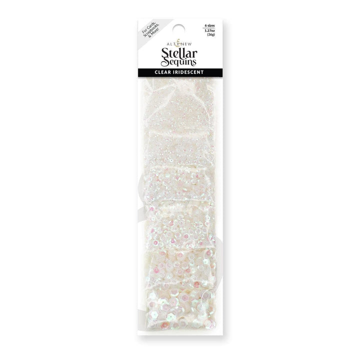 Stellar Sequins - Clear Iridescent
