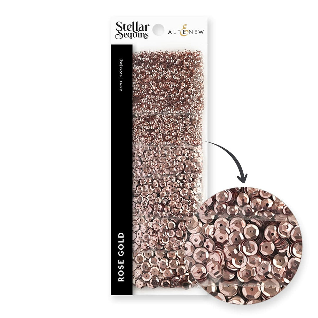Stellar Sequins - Rose Gold